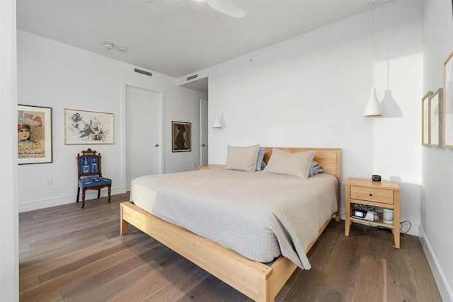 222 W Ave Unit 2201, Austin, TX 78701 - bedroom with wood finished floors
