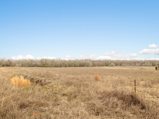 view of landscape featuring a rural view