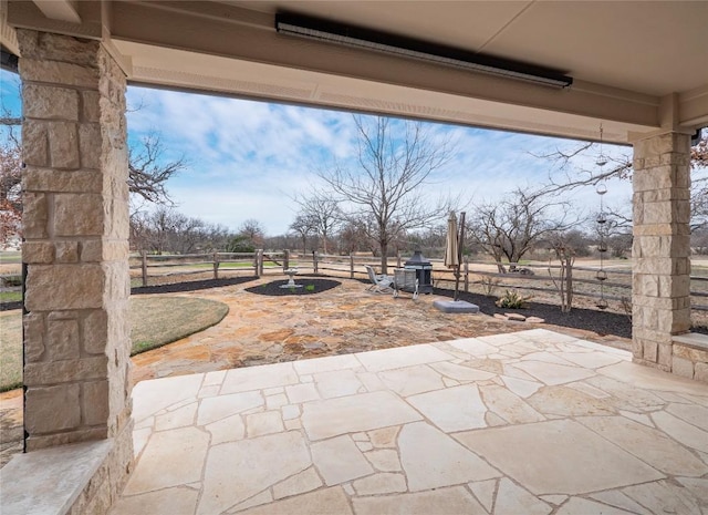 112 Chaumont St, Kingsland, TX 78639 - view of patio with fence