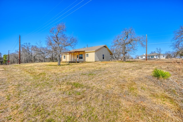 1504 Timber Valley Ln, Granite Shoals, TX 78654 - view of grassy yard