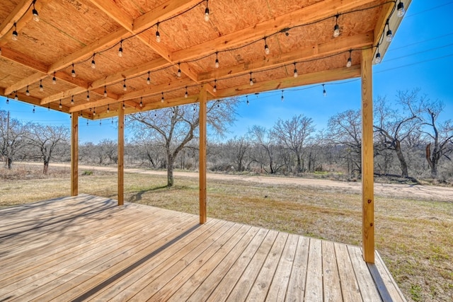 1504 Timber Valley Ln, Granite Shoals, TX 78654 - deck with a yard