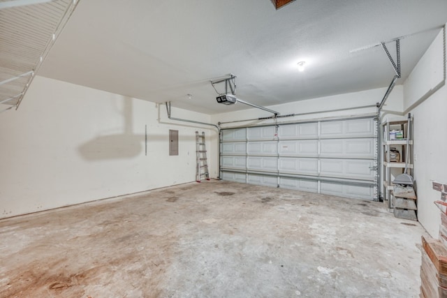 1504 Timber Valley Ln, Granite Shoals, TX 78654 - garage with a garage door opener and electric panel
