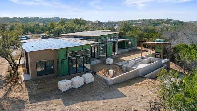 view of rear view of house