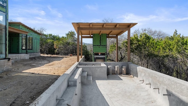 view of patio