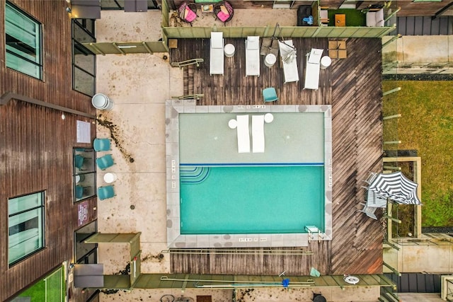 1800 E 4th St Unit 337, Austin, TX 78702 - drone / aerial view