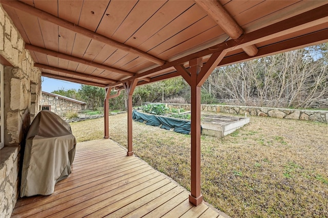 525 Plant Lady Ln, Dripping Springs, TX 78620 - wooden deck with a yard