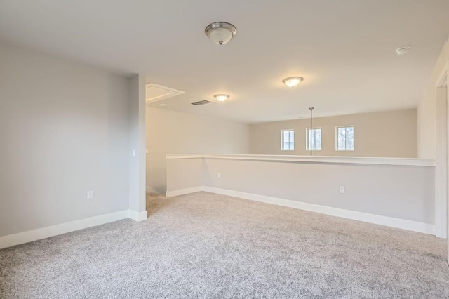 10610 Wills Loop, Austin, TX 78717 - empty room with carpet and attic access