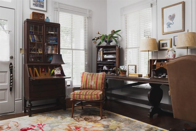 209 E Elizabeth St, Austin, TX 78704 - office space featuring healthy amount of natural light and wood finished floors