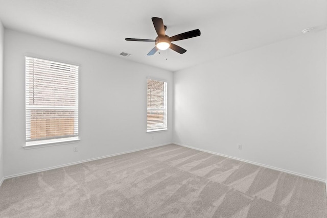 4829 Mozzafiato Ln, Round Rock, TX 78665 - carpeted empty room with a ceiling fan and a smoke detector