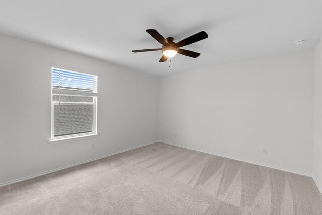 4829 Mozzafiato Ln, Round Rock, TX 78665 - empty room featuring ceiling fan and carpet floors