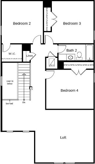 4829 Mozzafiato Ln, Round Rock, TX 78665 - view of property floor plan