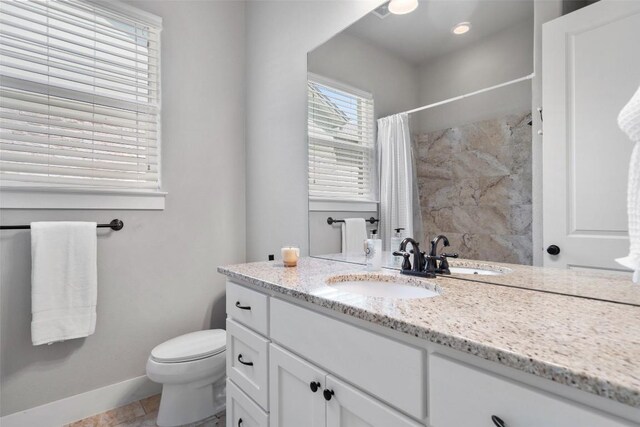 216 Fairlake Cir, Austin, TX 78734 - full bathroom with vanity and curtained shower