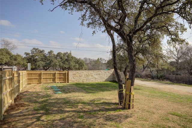 18208 Gregg Bluff Rd, Jonestown, TX 78645 - view of fenced backyard
