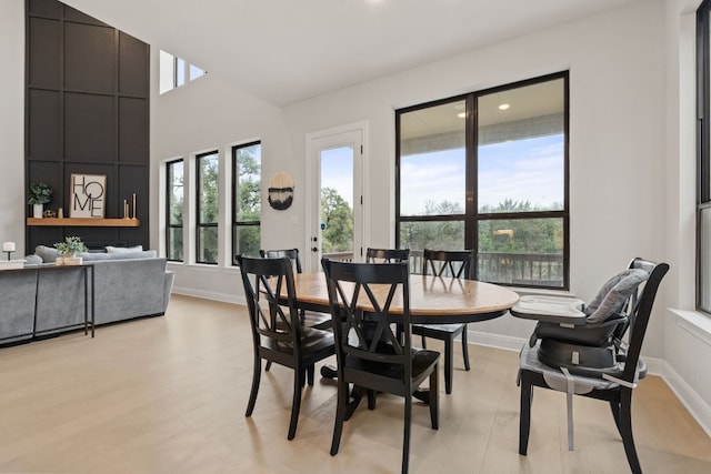 208 Tovas Secret Cv, Georgetown, TX 78628 - dining area with recessed lighting and light wood-type flooring
