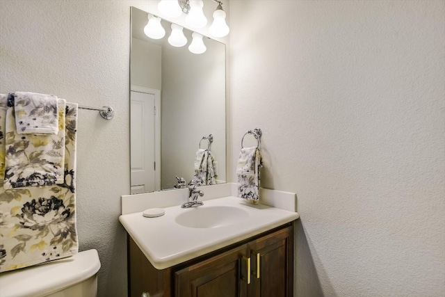 317 Yellow Rose Trl, Georgetown, TX 78633 - bathroom featuring vanity and toilet