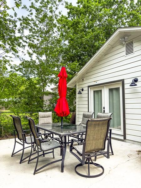 view of patio / terrace with outdoor dining space