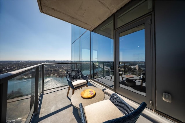 44 E Ave Unit 2310, Austin, TX 78701 - balcony with a water view
