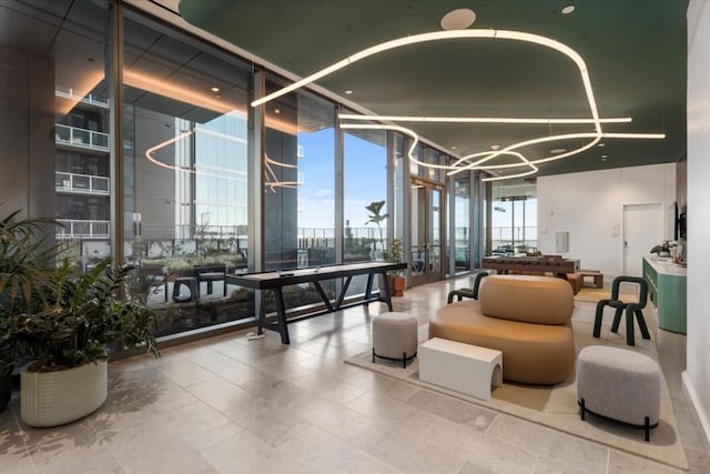 44 E Ave Unit 2310, Austin, TX 78701 - building lobby with floor to ceiling windows