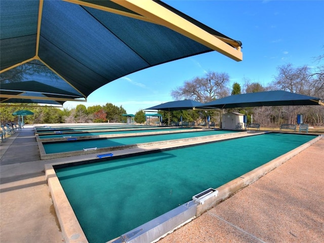 115 Lafayette St, Georgetown, TX 78633 - view of pool with a bocce ball area