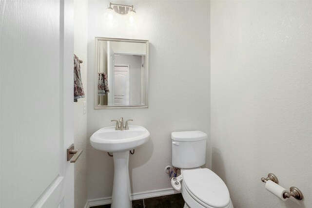 1228 Brenham Ln, Leander, TX 78641 - half bath featuring toilet