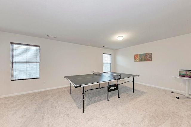 19312 Forman Dr, Pflugerville, TX 78660 - recreation room featuring carpet and baseboards