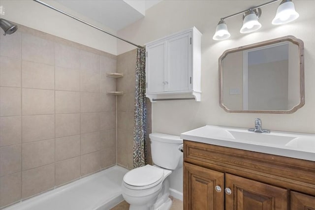 3959 Fm 535, Bastrop, TX 78602 - full bathroom featuring vanity and a tile shower
