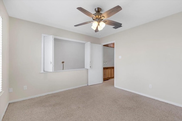 3959 Fm 535, Bastrop, TX 78602 - carpeted empty room with a ceiling fan and baseboards