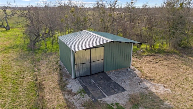3959 Fm 535, Bastrop, TX 78602 - view of pole building featuring a wooded view