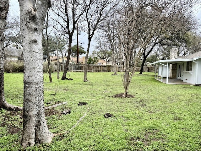 12104 Sage Hen Cir, Austin, TX 78727 - view of yard featuring a patio area