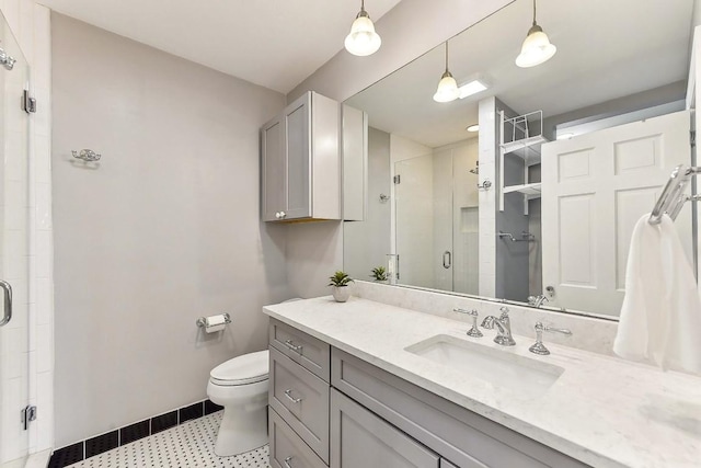 906 E 43rd St, Austin, TX 78751 - bathroom with a stall shower and vanity