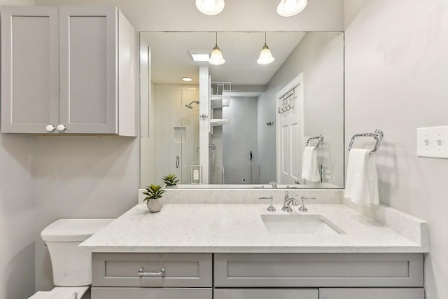 906 E 43rd St, Austin, TX 78751 - full bath featuring vanity and a stall shower