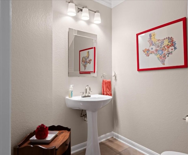 bathroom featuring tile patterned floors