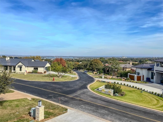 view of road