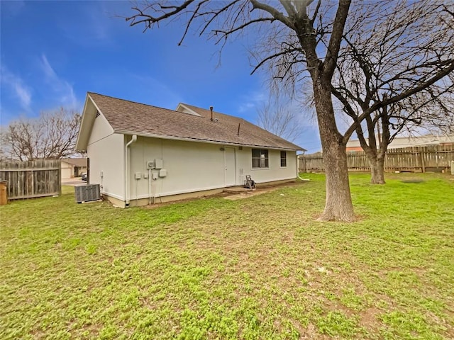 6234 Hillston Dr, Austin, TX 78745 - back of property with a shingled roof and stucco siding