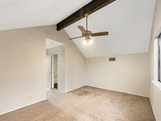 6234 Hillston Dr, Austin, TX 78745 - carpeted spare room featuring ceiling fan and baseboards