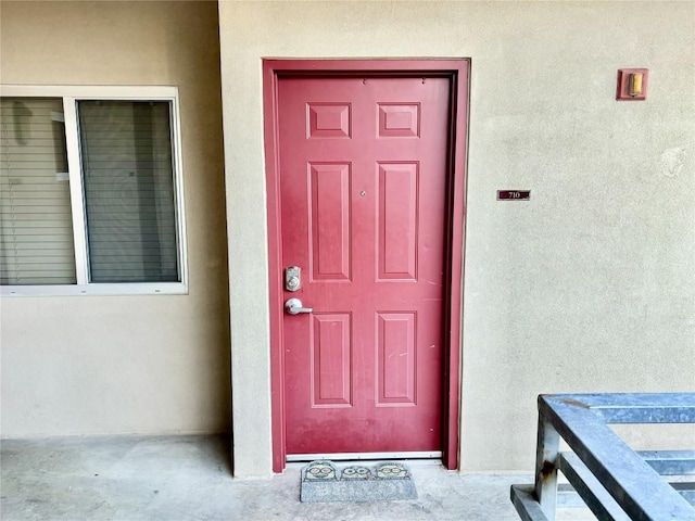 view of entrance to property