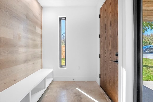 2101 Thrasher Ln Unit 1, Austin, TX 78741 - mudroom with concrete flooring and baseboards