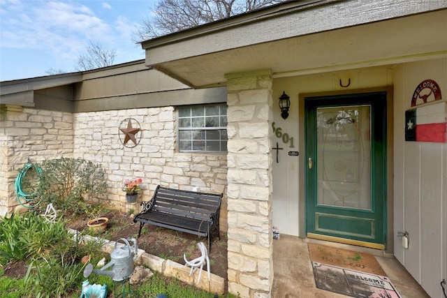 view of property entrance