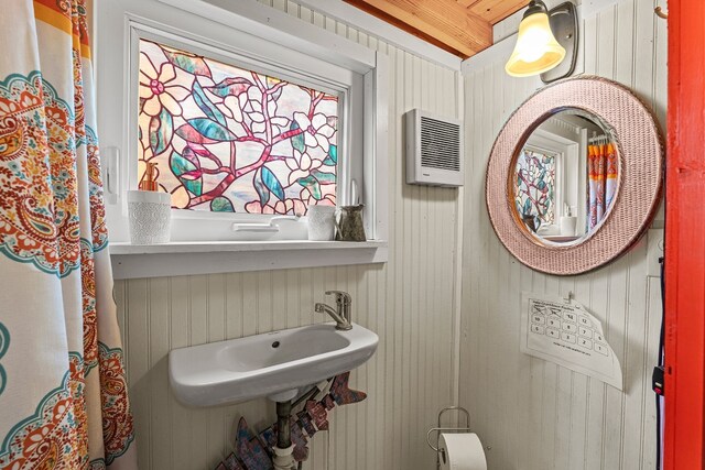 13006 Ranch Rd Unit 2341, Burnet, TX 78611 - bathroom featuring wooden walls
