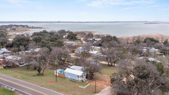 13006 Ranch Rd Unit 2341, Burnet, TX 78611 - aerial perspective of suburban area featuring a nearby body of water