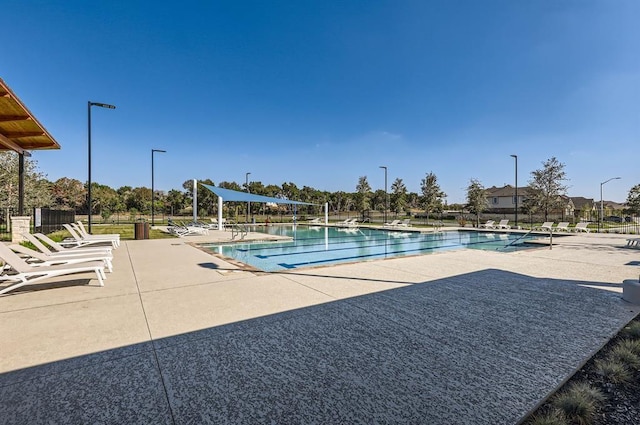 2501 Bear Juice Vw, Leander, TX 78641 - community pool featuring a patio