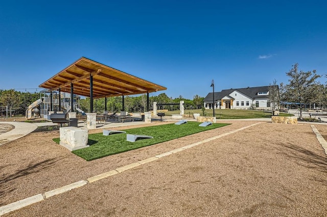 2501 Bear Juice Vw, Leander, TX 78641 - view of property's community featuring a gazebo
