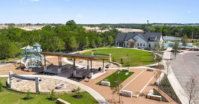 2501 Bear Juice Vw, Leander, TX 78641 - view of property's community with a yard