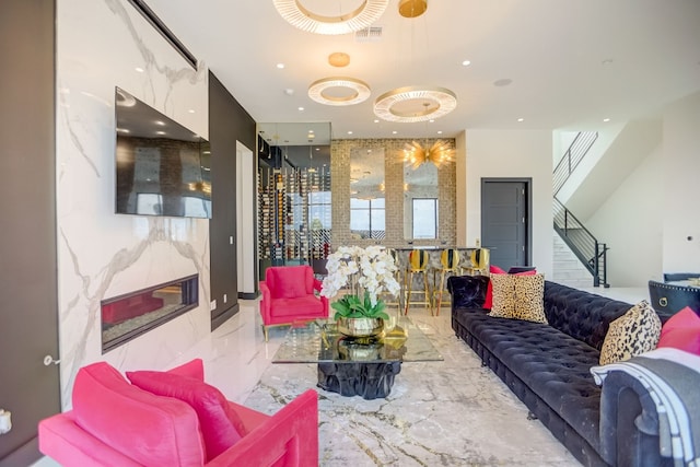 12885 Park Dr, Austin, TX 78732 - common area with stairway and recessed lighting