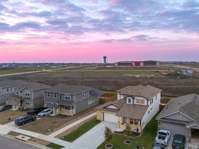 116 Big Cypress Bayou Rd, Hutto, TX 78634 - aerial perspective of suburban area