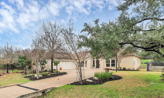 136 Clubhouse Dr, Lakeway, TX 78734 - obstructed view of property with driveway and a garage