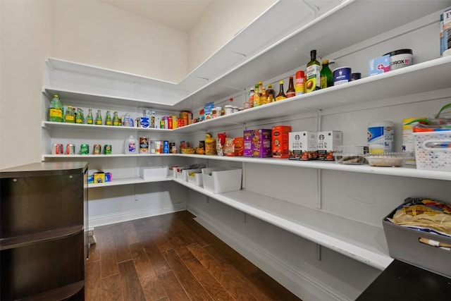 view of pantry