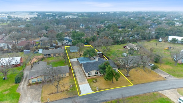 1526 Shenandoah Dr, Cedar Park, TX 78613 - aerial view of residential area featuring property boundaries highlighted