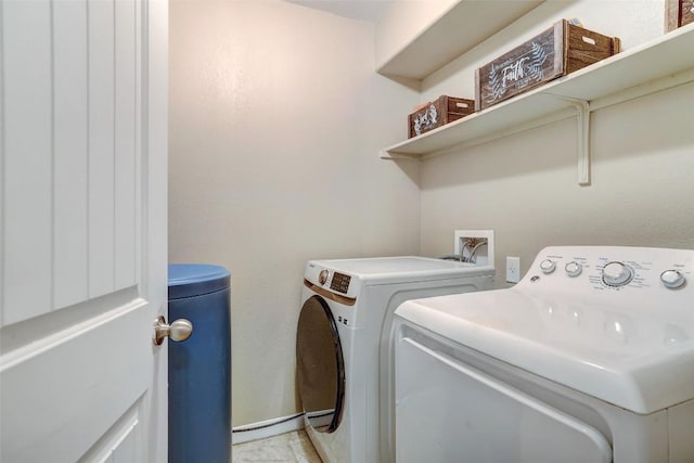 218 Cloud Rd, Hutto, TX 78634 - laundry room featuring separate washer and dryer