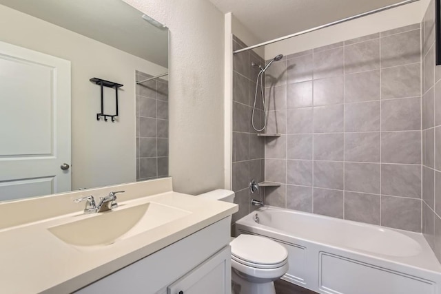 10801 Dimitrios Dr, Austin, TX 78747 - full bath with vanity and bathing tub / shower combination